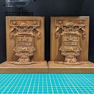U of T (University of Toronto) book ends - 1960s